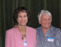 new Life member Vicki Albert and Flo Woodiel