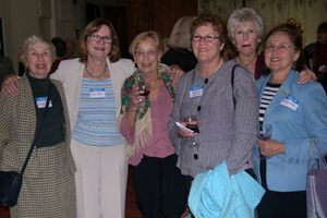Ginny Judson, Jean Blair, Windsor League guests Rosemary O’Connell and Kathy Carroll, Janet Bruner, and Kathy Golas